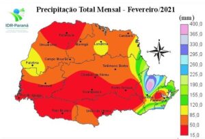 Boletim mostra trégua das chuvas no mês de fevereiro