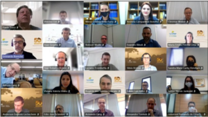 Gestores da C.Vale participam de encontro virtual com a Ocepar