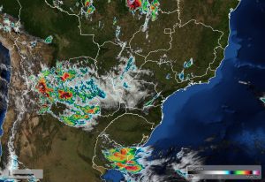 Semana com previsão de chuva e temporais