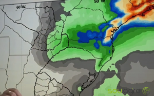 Previsão do Tempo: Sul do Brasil com menos chuva e mais frio