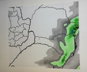 Outubro com chuvas acima da média e temperaturas abaixo