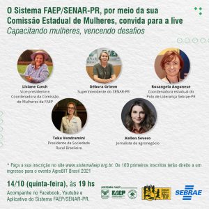 LIVE aborda capacitação e desafios da mulher no agro