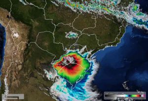 Alerta de temporais para as próximas horas