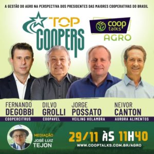 Dilvo fala sobre gestão do agronegócio no CoopTalks Agro