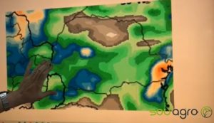 Alerta de temporais nas próximas horas