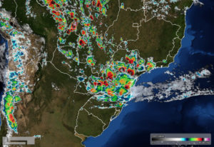Chuva surge timidamente no Paraná