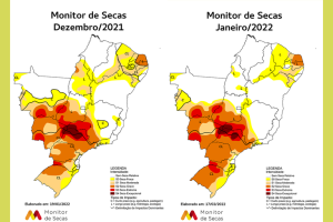 Monitor das Secas registra agravamento na região sul