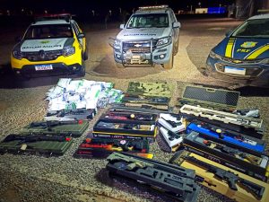 Polícia apreende agrotóxicos ilegais e armas falsas