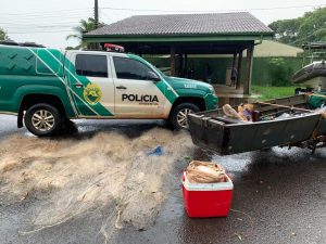 Seis pessoas são presas por pesca ilegal no PR