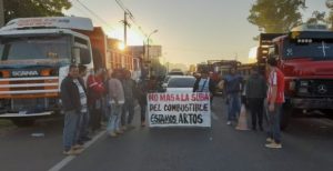 GREVE: caminhoneiros recusam proposta do governo paraguaio
