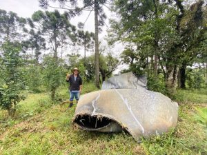 Suposto lixo espacial cai em propriedade rural no Paraná