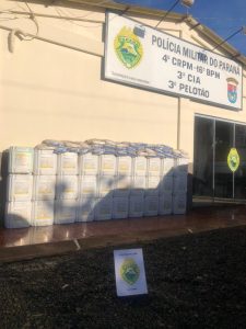30 galões e 35 pacotes de Herbicida são apreendidos em operação
