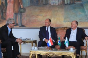 O embaixador da Holanda visita o Paraná