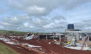 Maripá continua contabilizando as perdas causadas pelo granizo
