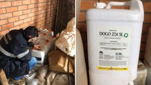 Agrotóxico ilegal: PM apreende 1,2 mil litros no Rio Grande do Sul
