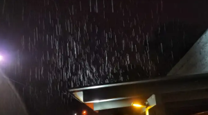 Chuva congelada é registrada no Sul