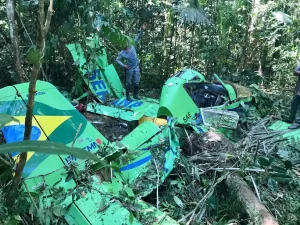 Avião agrícola cai e duas pessoas morrem