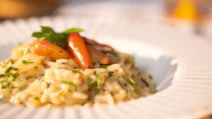 Risoto de pinhão