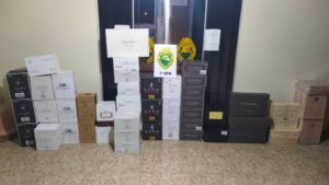 PM apreende caixas de vinho de origem estrangeira