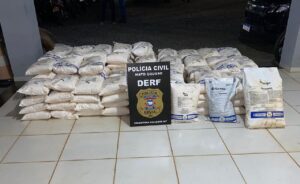 Mais de 1,6 mil quilos de defensivos furtados são recuperados pela Polícia