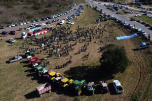 Produtores rurais da Argentina protestam contra escassez de diesel
