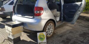 Dois carros carregados com vinho ilegal são apreendidos no PR