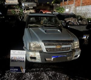 Polícia Militar do MT recupera caminhonete e prende suspeito de roubo em fazenda