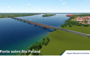 Estudo vai analisar ponte que deverá ser construída para ligar o Paraná ao Mato Grosso do Sul