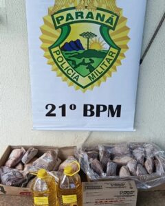 Polícia apreende picanha e extrato de girassol argentinos