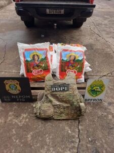 Polícia Militar e Marinha do Paraguai apreendem agrotóxicos no rio Paraná