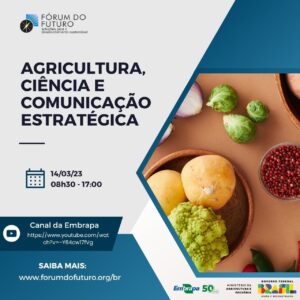 Seminário irá discutir sobre agricultura, ciência e comunicação estratégica