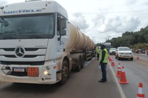DER/PR ativa mais uma balança de fiscalização de cargas no Centro-Sul do Estado