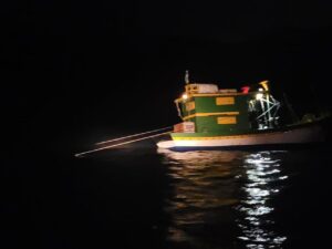 PF faz patrulhamento e prende suspeitos de pesca ilegal