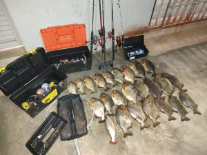 Peixes e material usado em pesca predatória são apreendidos pela Polícia Civil