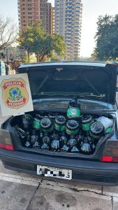Carro lotado de azeite proibido no Brasil é aprendido na fronteira com Argentina