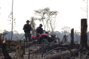 Força Nacional vai apoiar combate incêndios e aperta o cerco contra desmatamentos