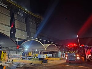 Incêndio atinge secador com 40 toneladas de grãos em empresa no Paraná