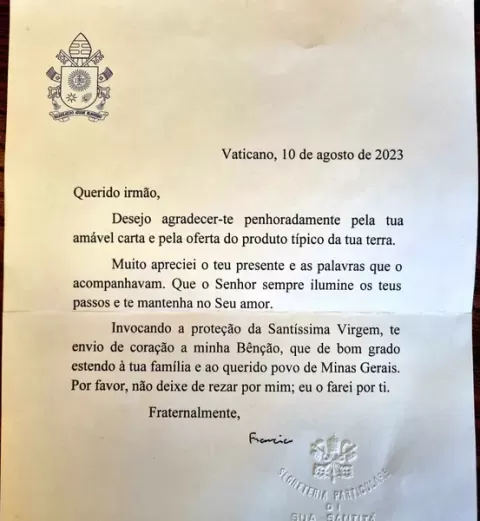 Carta Papa Francisco