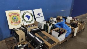 Operação termina com apreensão de bebidas ilegais no PR