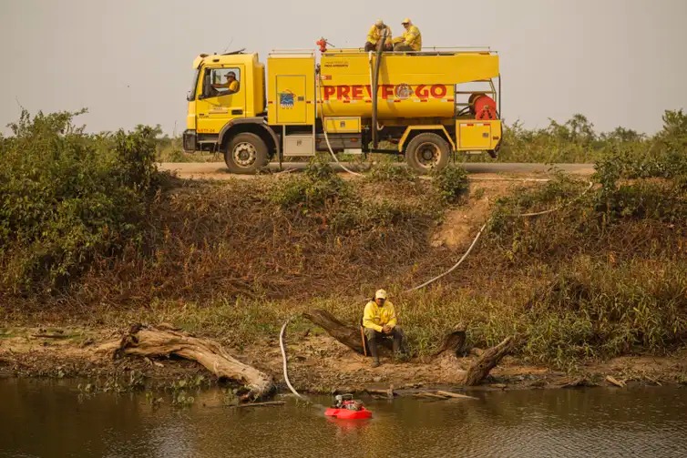 Incêndio pantanal - Agência Brasil