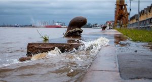 Rio Guaíba terá cheia de grandes proporções nesta semana em Porto Alegre