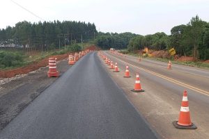 Avançam obras em rodovias afetadas pelas chuvas no PR