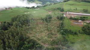 Confirmado, mais um tornado passou pelo Sul do País
