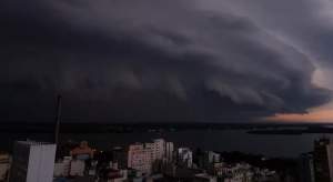 Perigoso sistema de tempestade na metade da semana