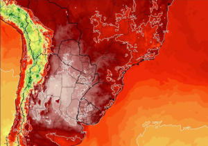Onda de calor será muito prolongada e com pouca chuva
