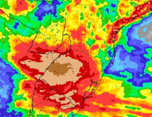Semana de alto risco por chuva intensa e tempestades