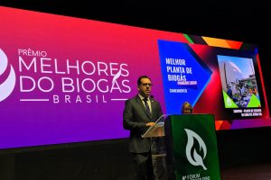 Planta de secagem térmica de lodo de esgoto leva prêmio nacional de biogás