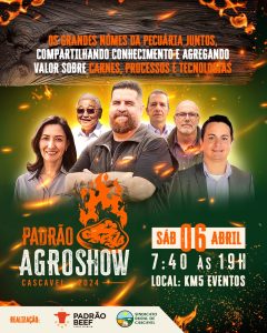 Sindicato Rural e Padrão Beef lançam Padrão AgroShow, evento técnico para a pecuária