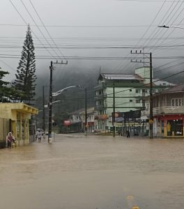 Chuva: Jaraguá do Sul supera 140 milímetros em 24 horas