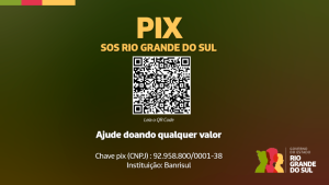 Pix do SOS RS já arrecadou R$ 38,2 milhões